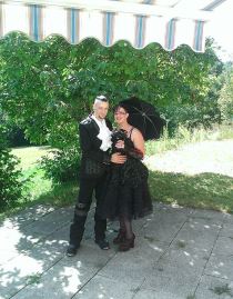 mariage goth