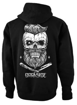 Veste zippée DARKSIDE 'bearded skull'