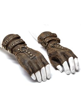 Paire de gants steampunk PUNK RAVE