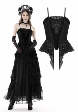 Bustier DARK IN LOVE 'dark angel'