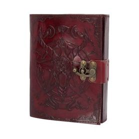 Journal satanique cuir BAPHOMET