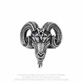 Bague ALCHEMY GOTHIC 'Baphomet'