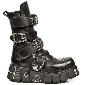 Bottes cuir New Rock M.148-C1