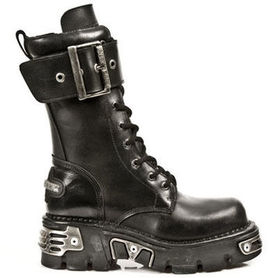 Bottes cuir New Rock M.583-R1