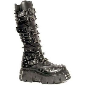 Bottes cuir New Rock M.734-C1