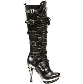 Bottes cuir New Rock M.PUNK005-S1