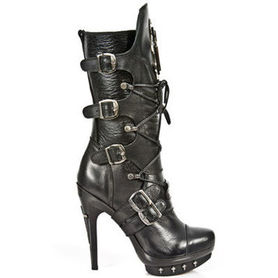 Bottes cuir New Rock M.PUNK061-S1