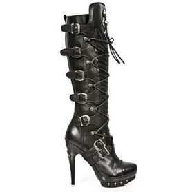 Bottes cuir New Rock M.PUNK062-S1