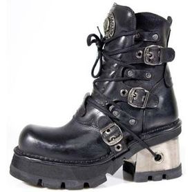 Bottines cuir New Rock M.1014-C1