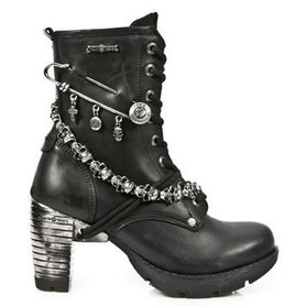 Bottines cuir New Rock M.TR025-C1