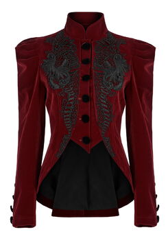 Veste PUNK RAVE 'red palace'