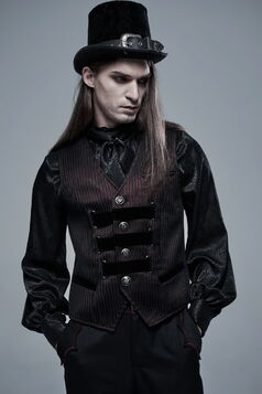 Gilet gothique PUNK RAVE 'morpheus'