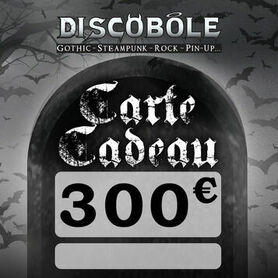 Carte cadeau Discobole de 300€