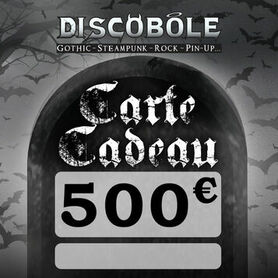 Carte cadeau Discobole de 500€