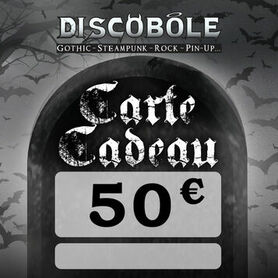 Carte cadeau Discobole de 50€