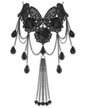 Collier gothique victorien PUNK RAVE