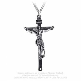 Pendentif ALCHEMY GOTHIC 'crucifaustan'