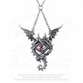 Collier ALCHEMY GOTHIC 'eye of the dragon'