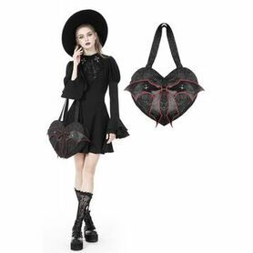 Sac à main DARK IN LOVE 'coeur sombre'