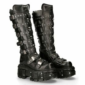 Bottes cuir New Rock M.151-C3