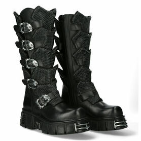 Bottes cuir New Rock M.738-C1