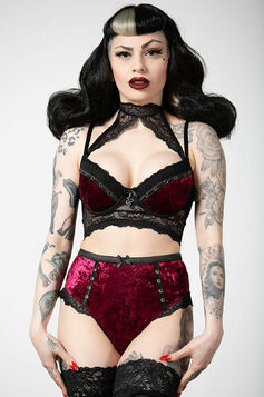 Soutien-gorge gothique KILLSTAR 'Mercy'