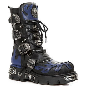 Bottes cuir New Rock M.1007-C2