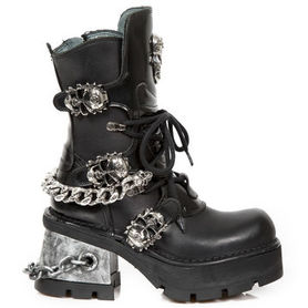 Bottes cuir New Rock M.1074-C2