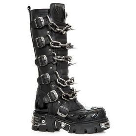 Bottes cuir New Rock M.719-S1