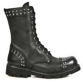 Bottines cuir New Rock M.NEWMILI101-C1