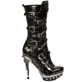 Bottes cuir New Rock M.PUNK023-S1