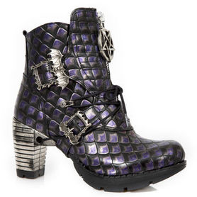 Bottines cuir New Rock M.TR068-C6