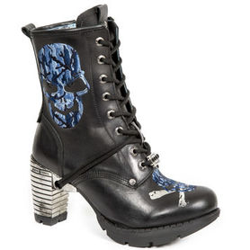 Bottines cuir New Rock M.TR079-C3