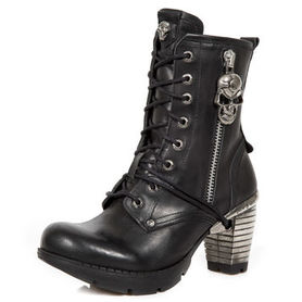 Bottines cuir New Rock M.TR113-C1