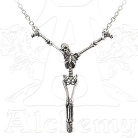 Pendentif squelette ALCHEMY GOTHIC 'alter orbis'