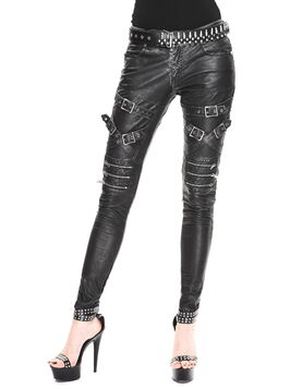 Pantalon goth rock femme