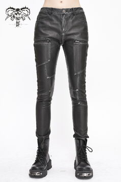 Pantalon goth rock femme