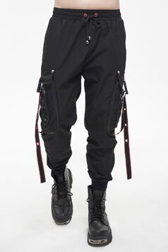 Pantalon cargo DEVIL FASHION 'cyber goth'