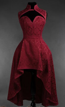 Robe burgundy DRACULA