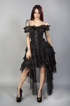 Robe steampunk BURLESKA 'ophelie'