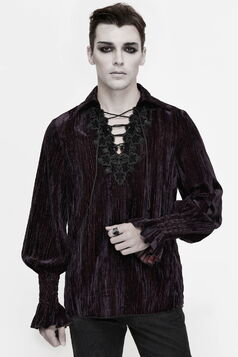 Chemise vampire DEVIL FASHION 'aleister'