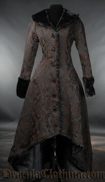 Manteau steampunk evil princesse