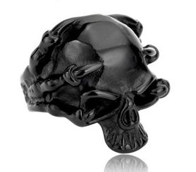 Bague gothique en acier inox 'the beast'