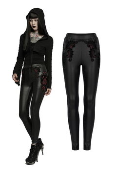 Leggings PUNK RAVE 'Gothic Stroll'