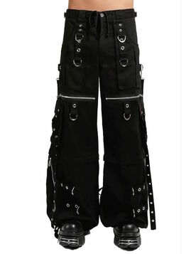 Pantalon baggy unisexe 'Black Storm'