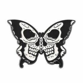 Pin's papillon morbide